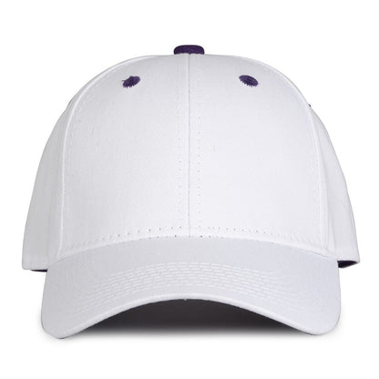 WHITE TWILL SNAPBACK