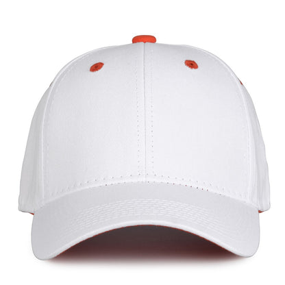 WHITE TWILL SNAPBACK