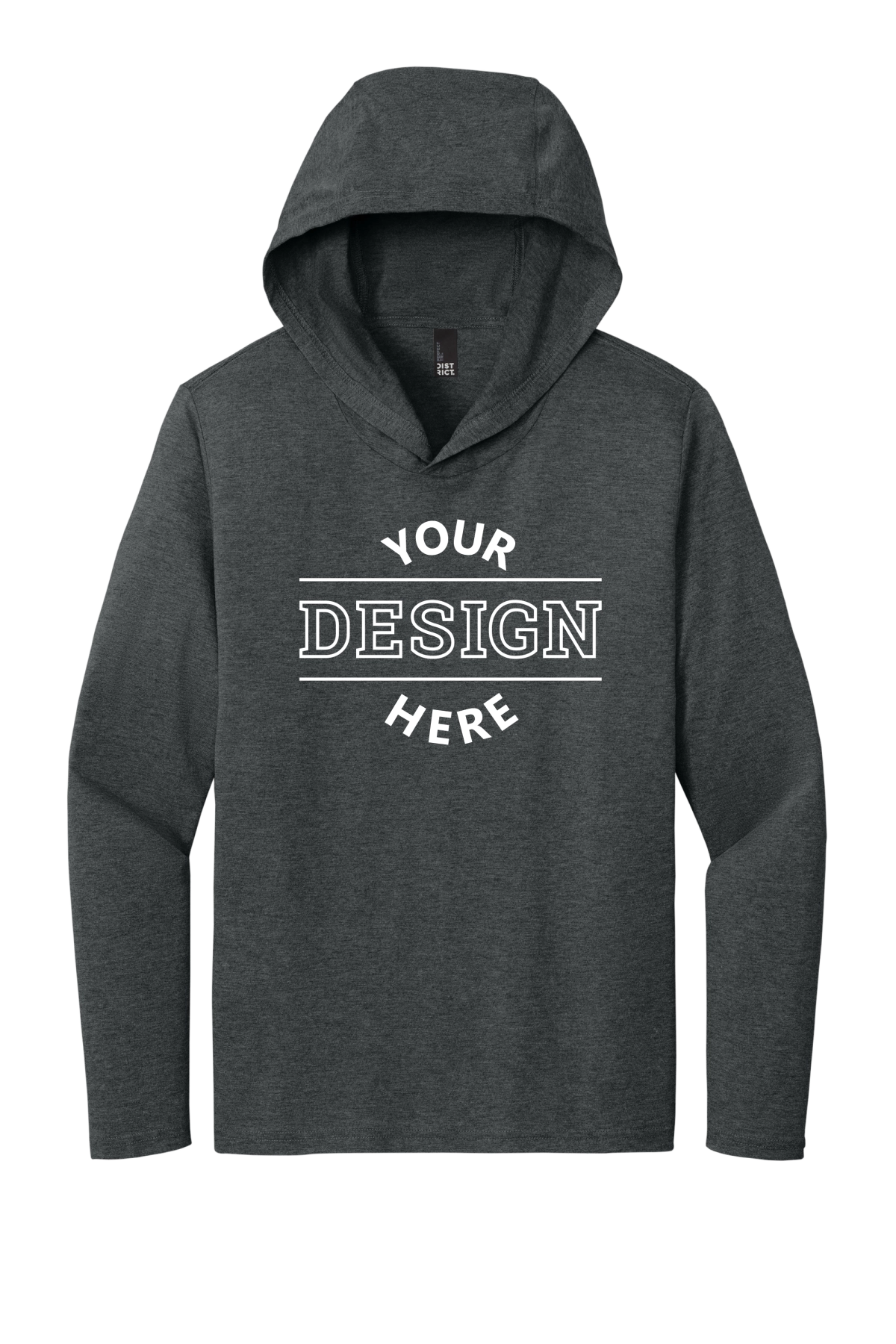 District Perfect Tri Long Sleeve Hoodie DM139