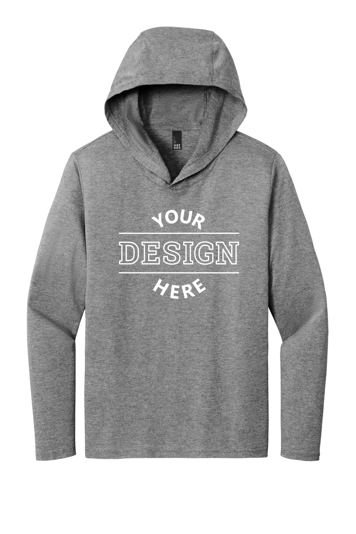 District Perfect Tri Long Sleeve Hoodie DM139