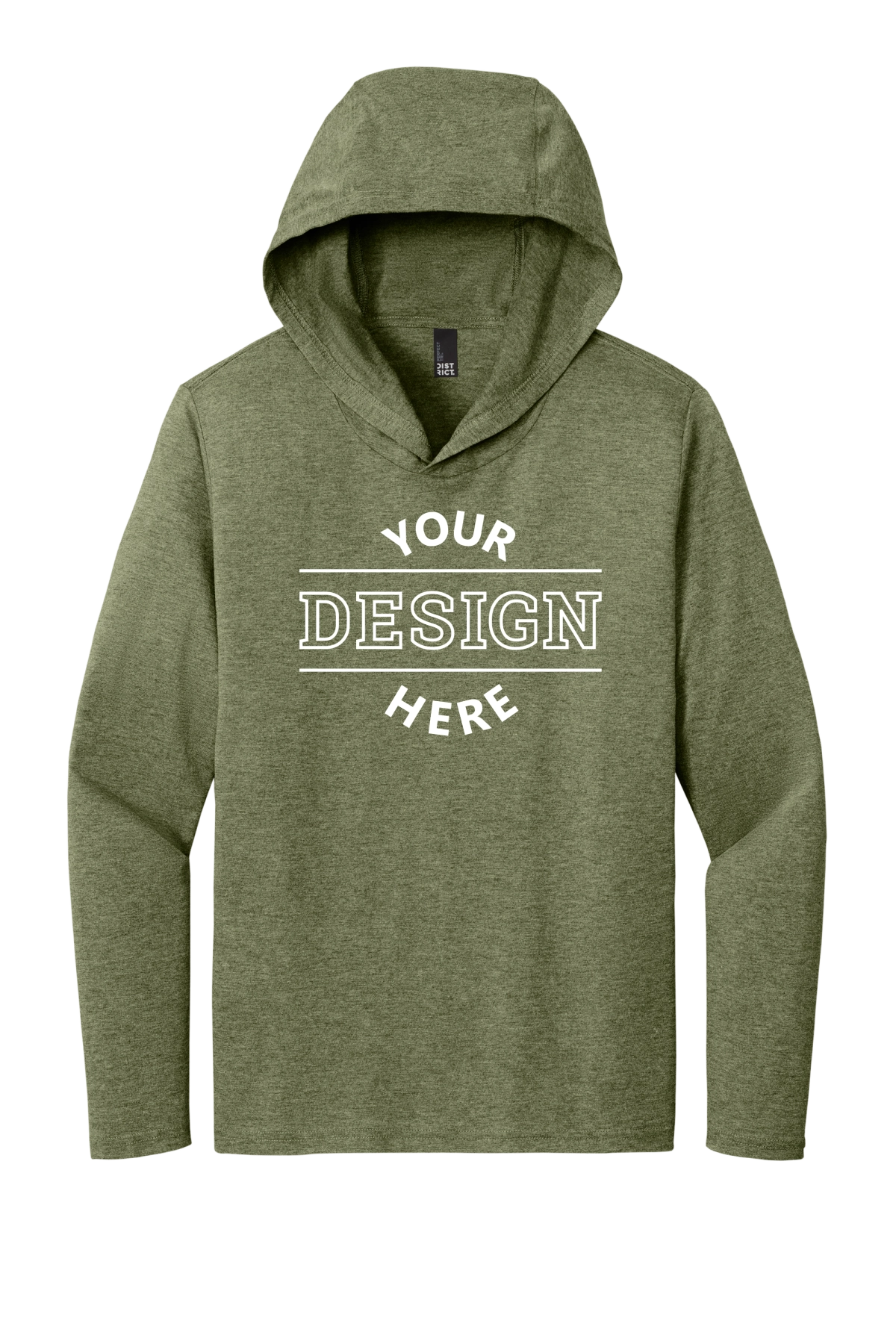 District Perfect Tri Long Sleeve Hoodie DM139