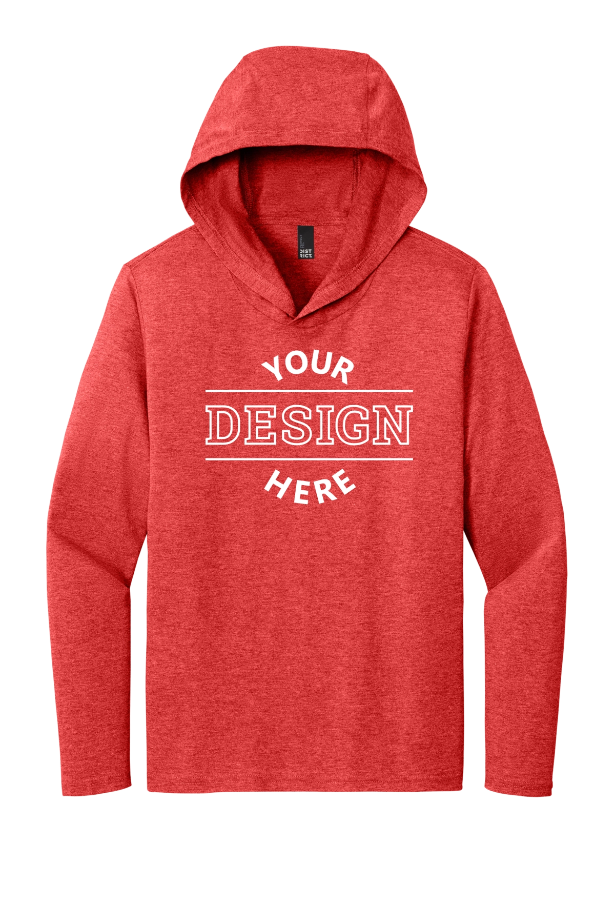 District Perfect Tri Long Sleeve Hoodie DM139