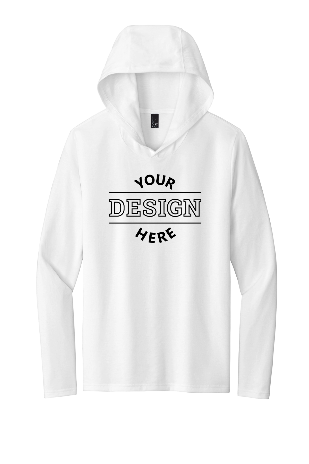 District Perfect Tri Long Sleeve Hoodie DM139