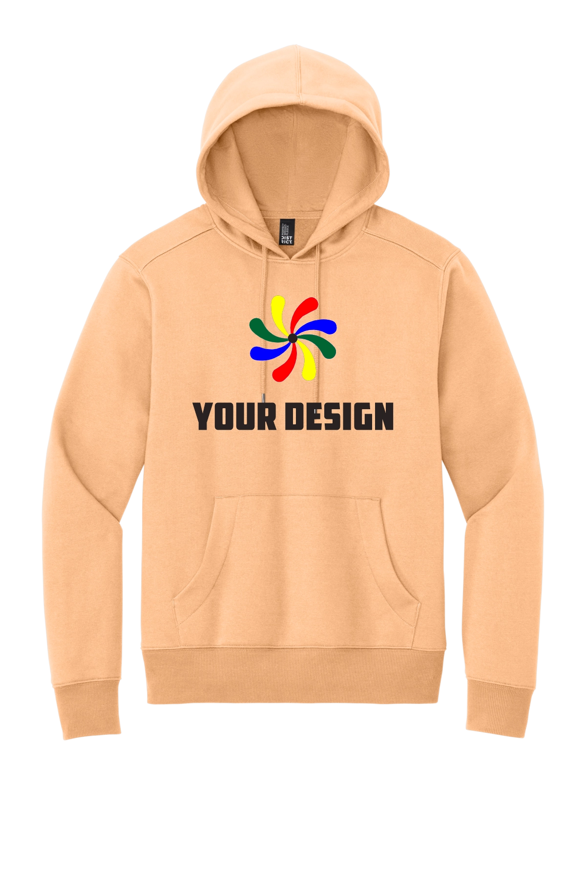 District Perfect Weight Fleece Hoodie DT1101