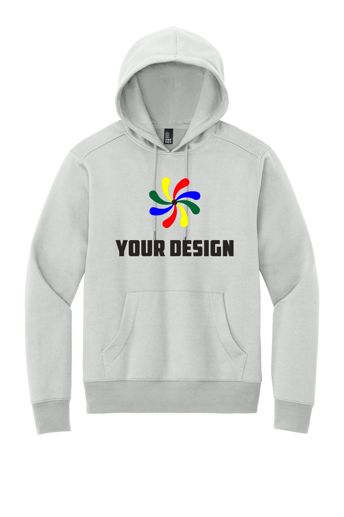 District Perfect Weight Fleece Hoodie DT1101