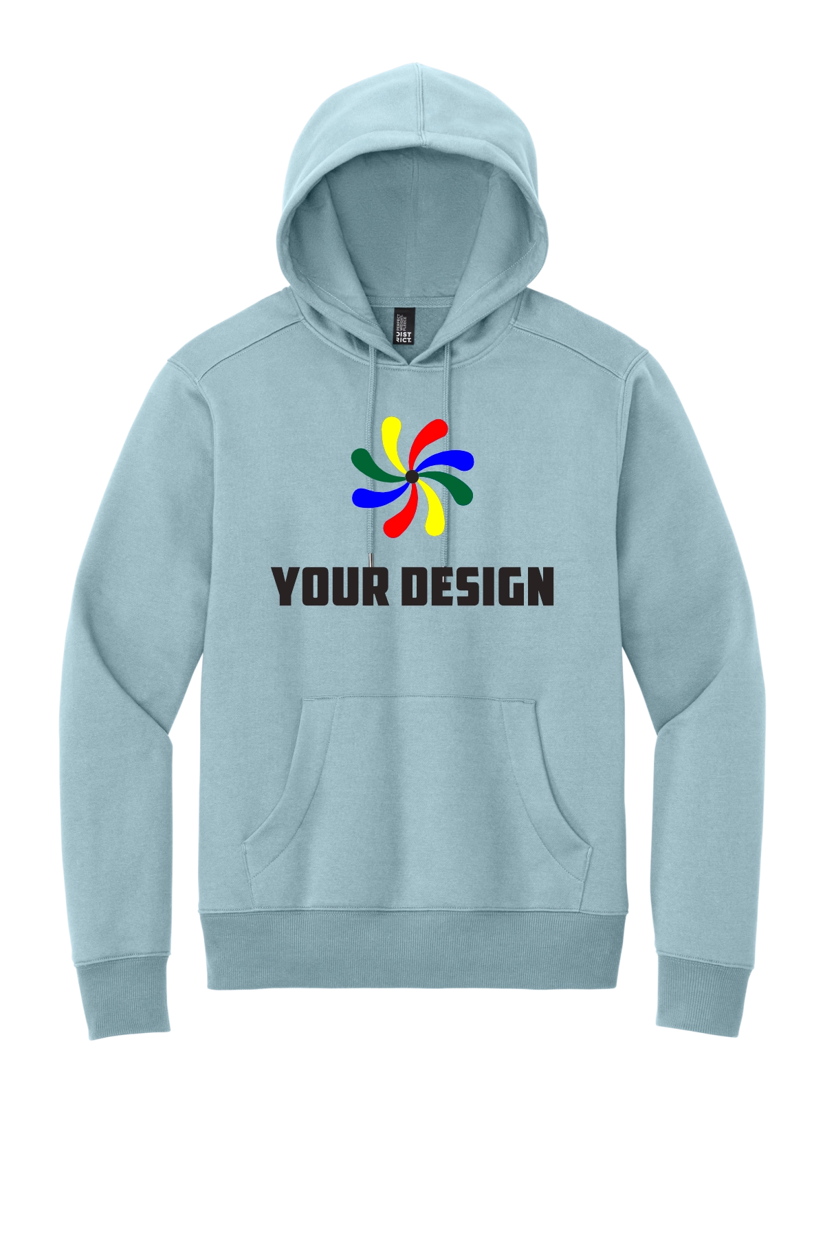 District Perfect Weight Fleece Hoodie DT1101