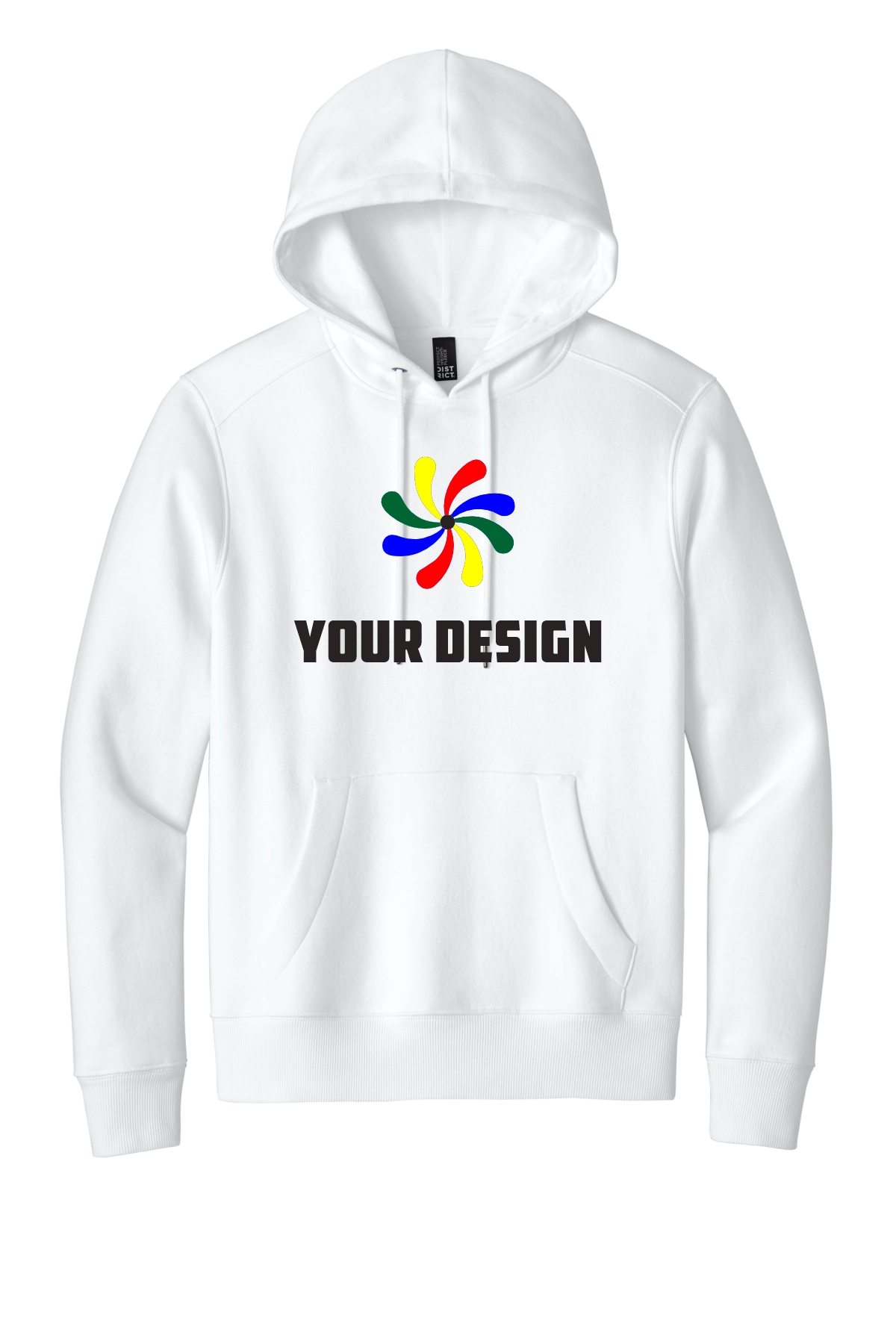 District Perfect Weight Fleece Hoodie DT1101