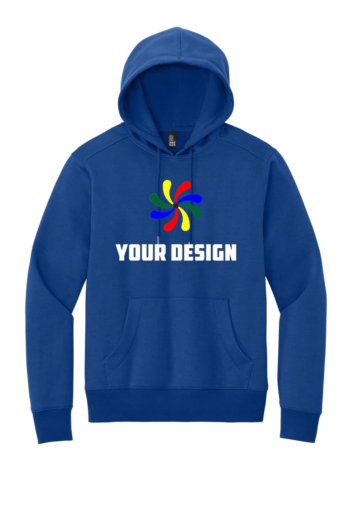 District Perfect Weight Fleece Hoodie DT1101