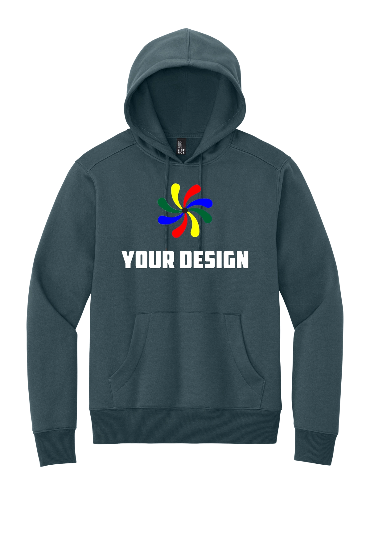 District Perfect Weight Fleece Hoodie DT1101