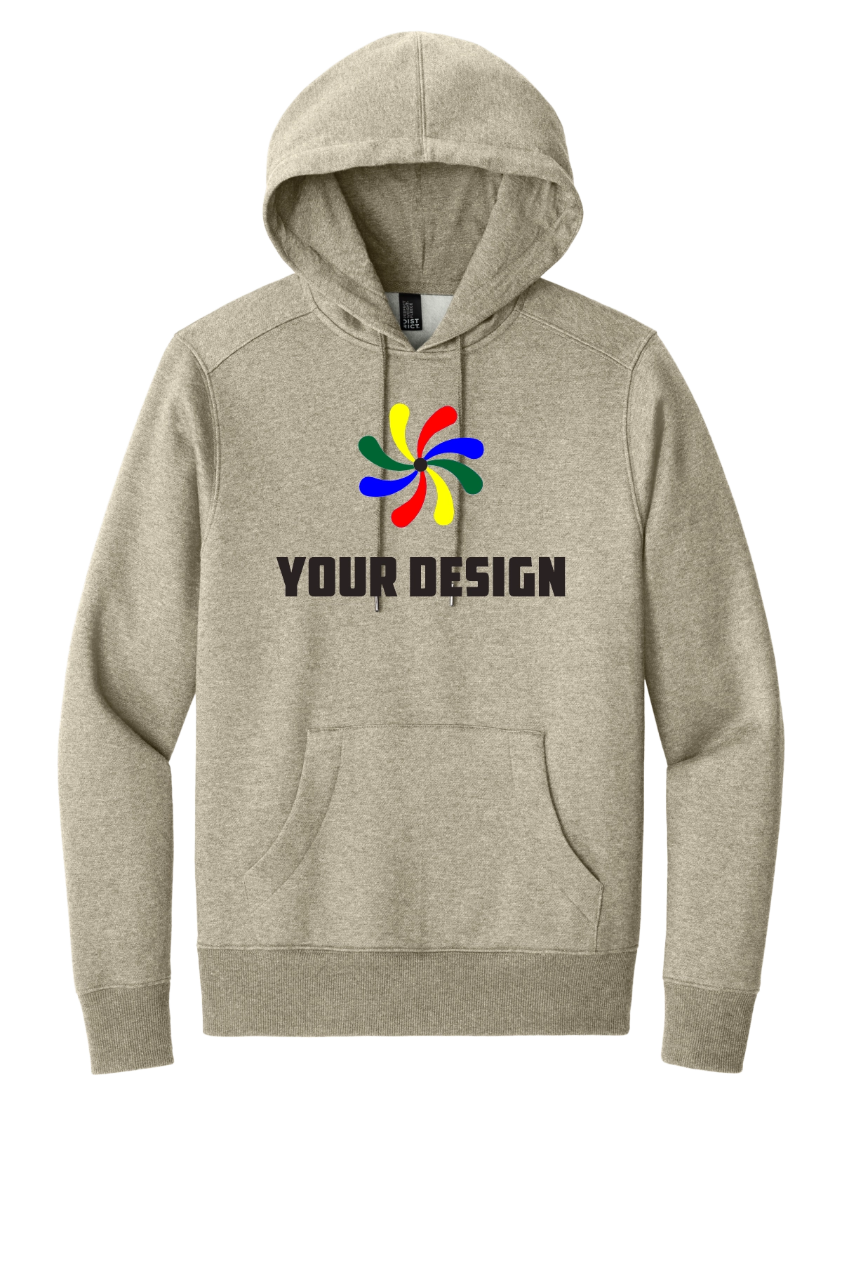 District Perfect Weight Fleece Hoodie DT1101