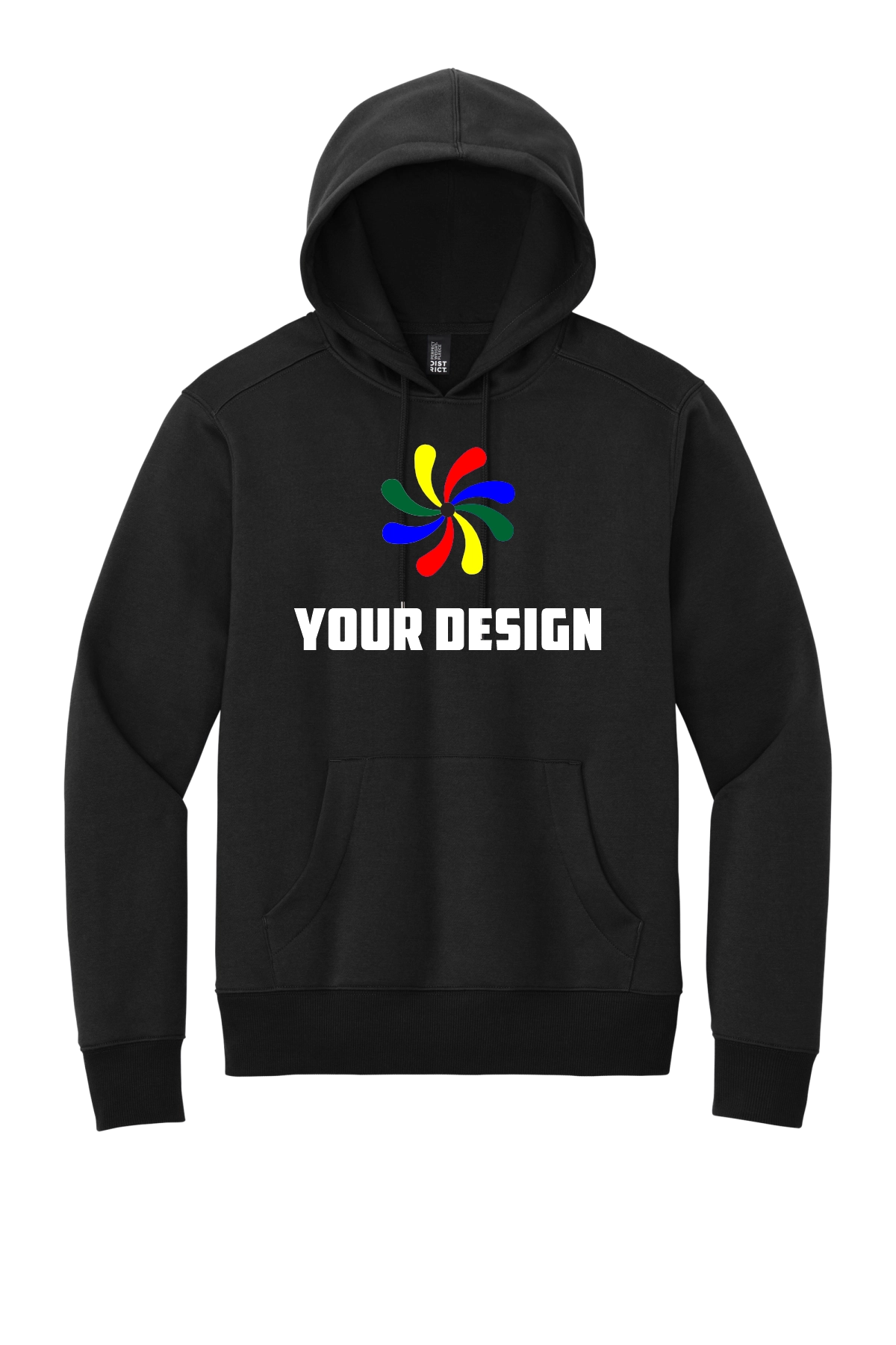 District Perfect Weight Fleece Hoodie DT1101