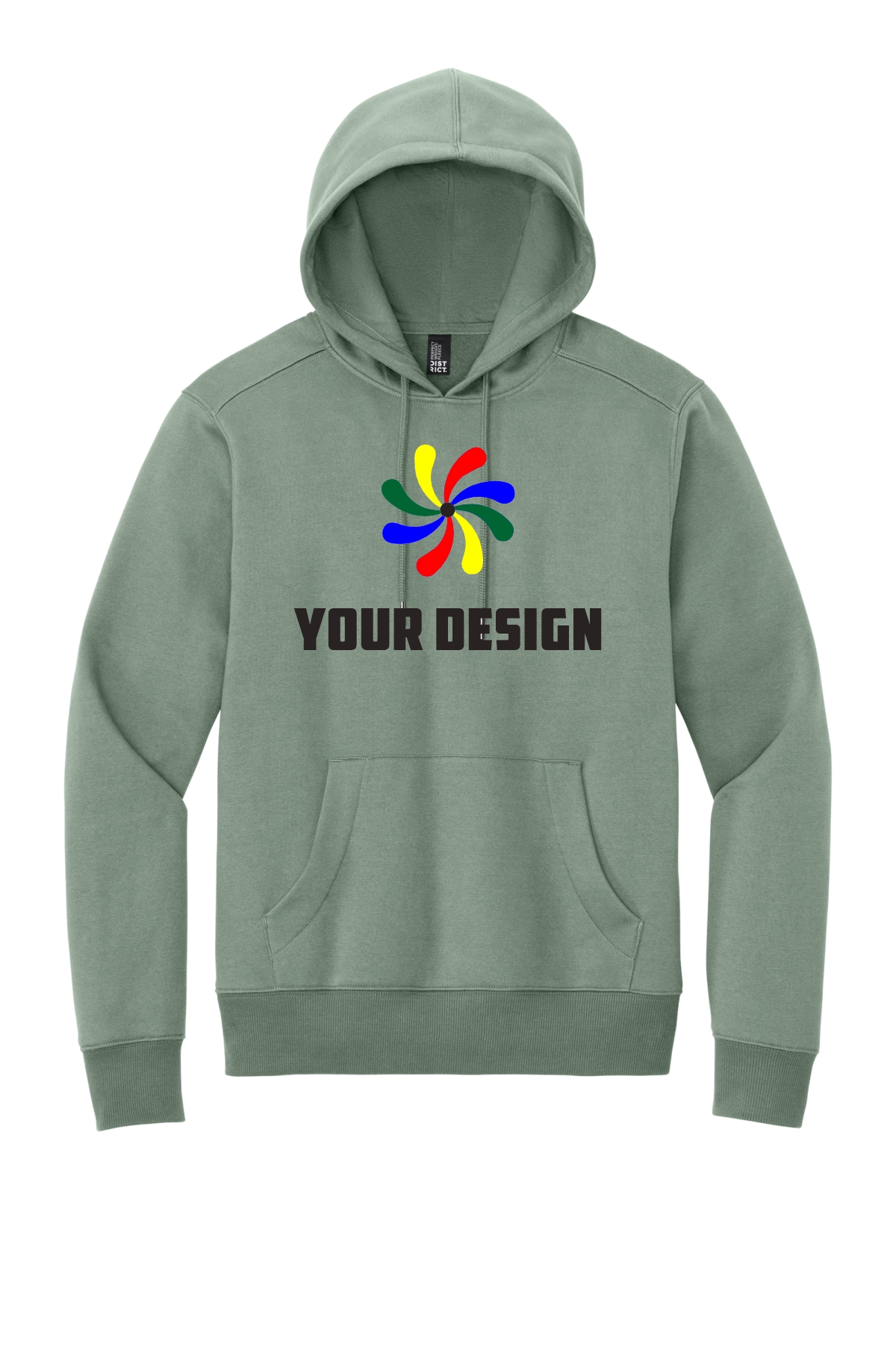 District Perfect Weight Fleece Hoodie DT1101