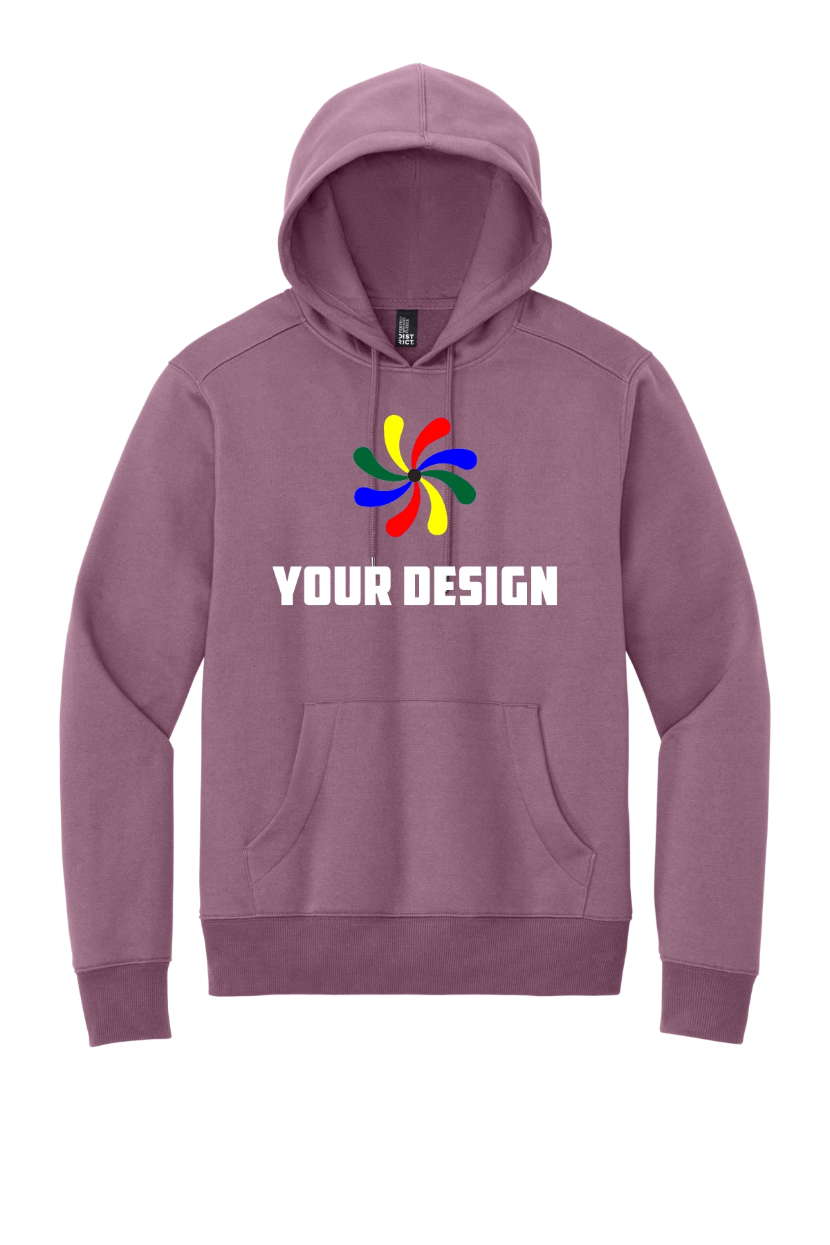 District Perfect Weight Fleece Hoodie DT1101