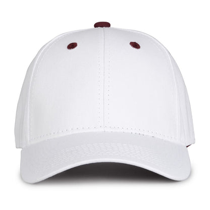 WHITE TWILL SNAPBACK
