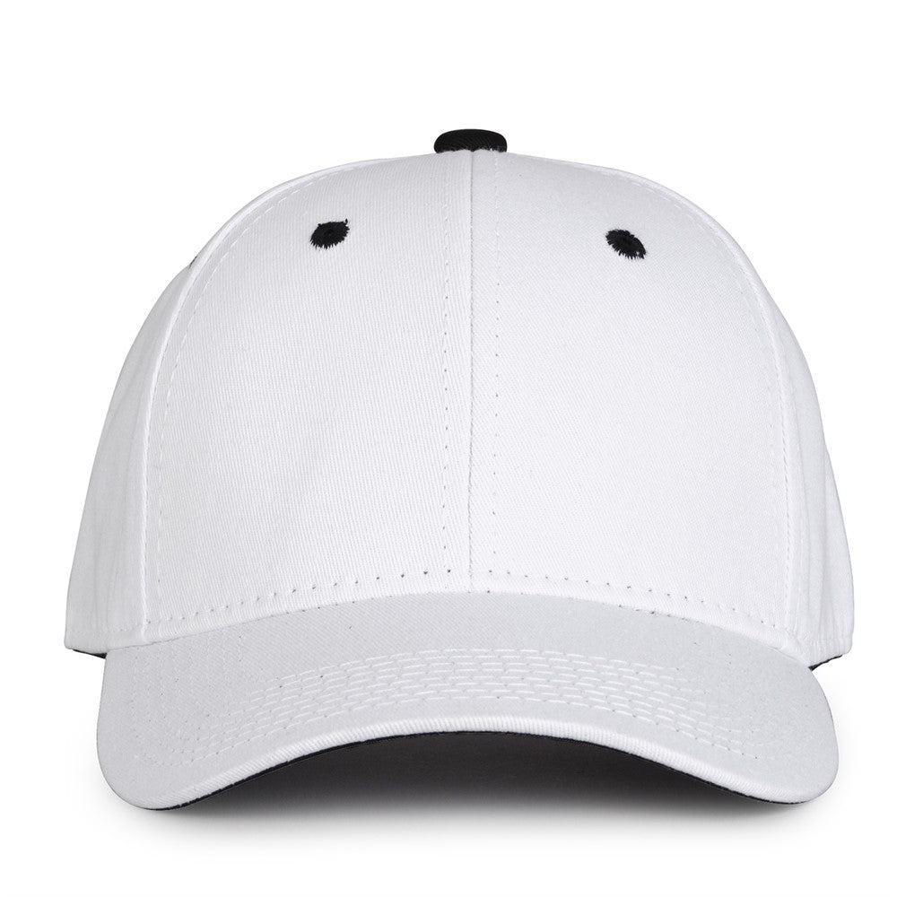 WHITE TWILL SNAPBACK