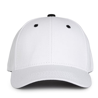 WHITE TWILL SNAPBACK