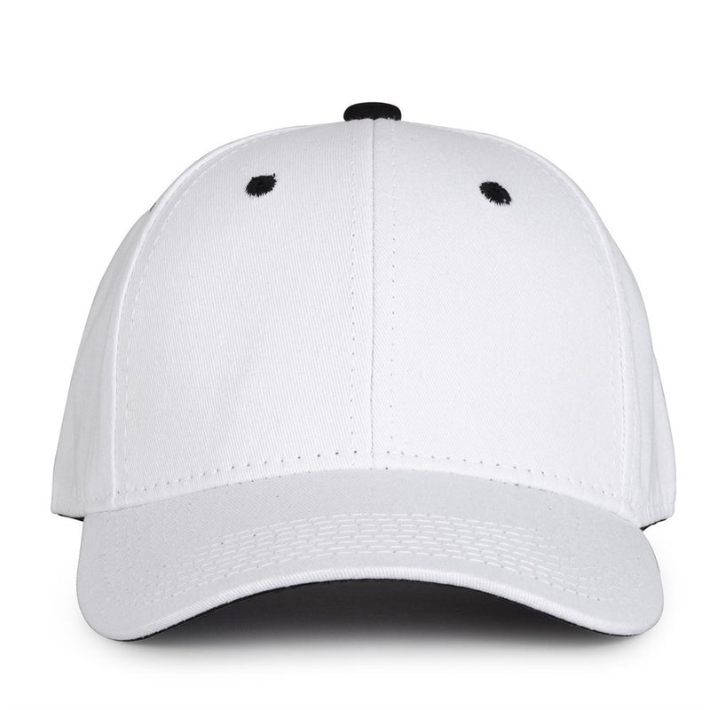 WHITE TWILL SNAPBACK